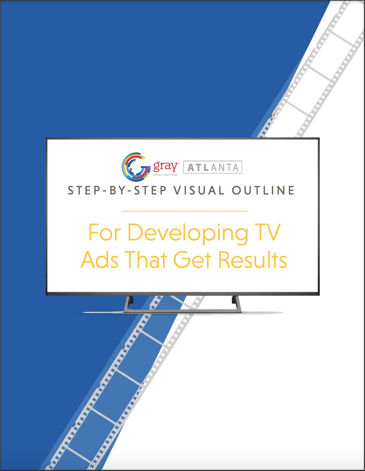 Step-by-Step Visual Outline for Developing TV Ads That Get Results cover